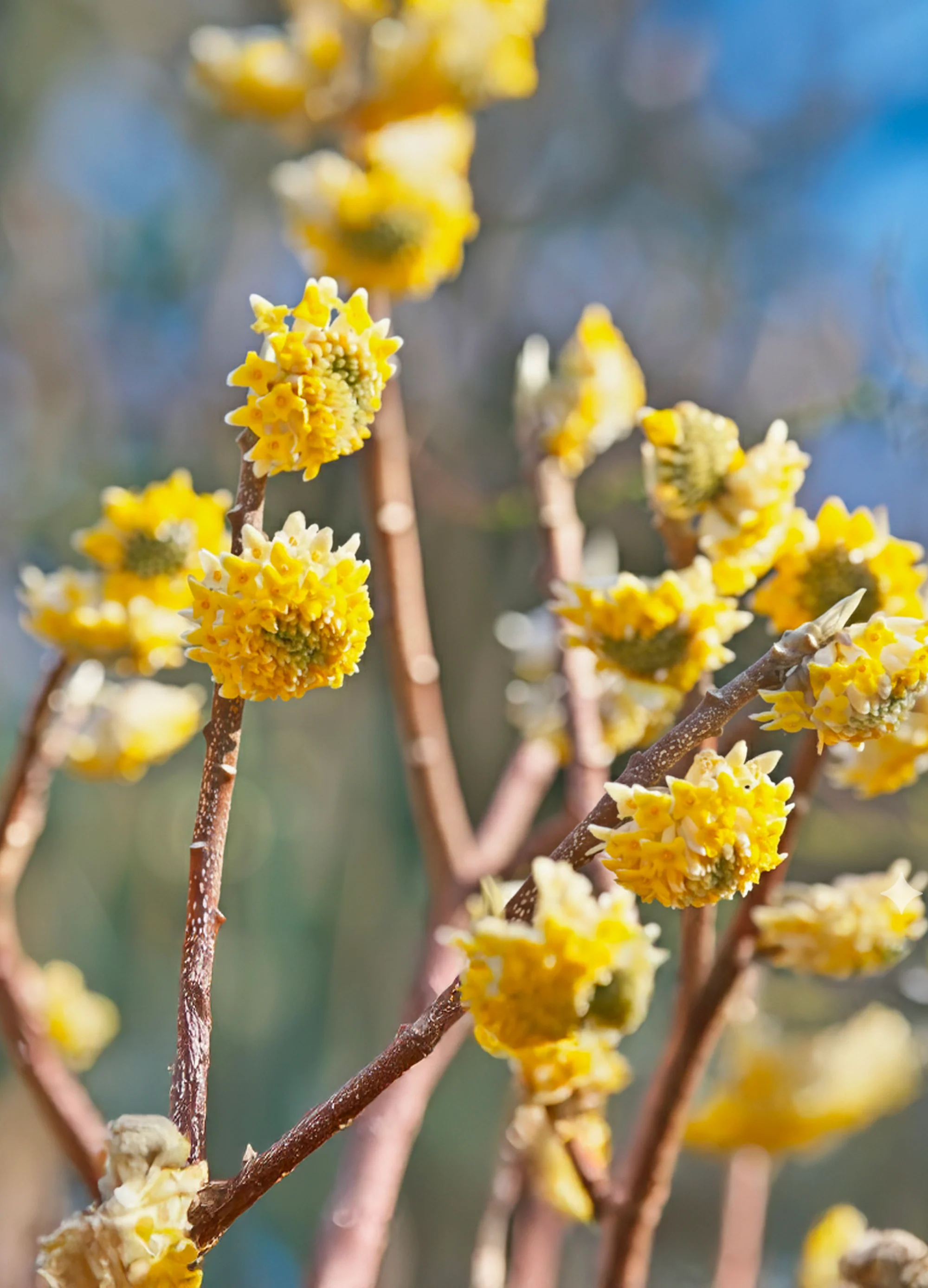 Buisson à papier (Edgeworthia chrysantha grandiflora) - Image 2