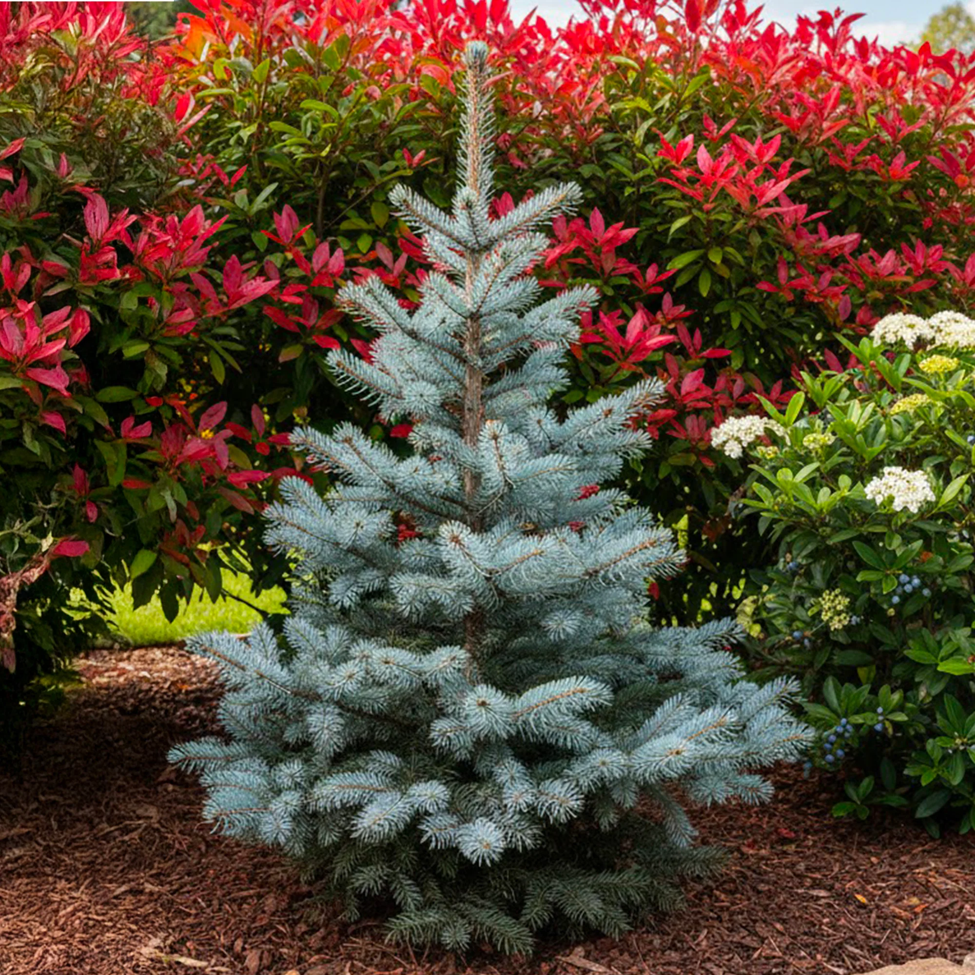 Sapin bleu