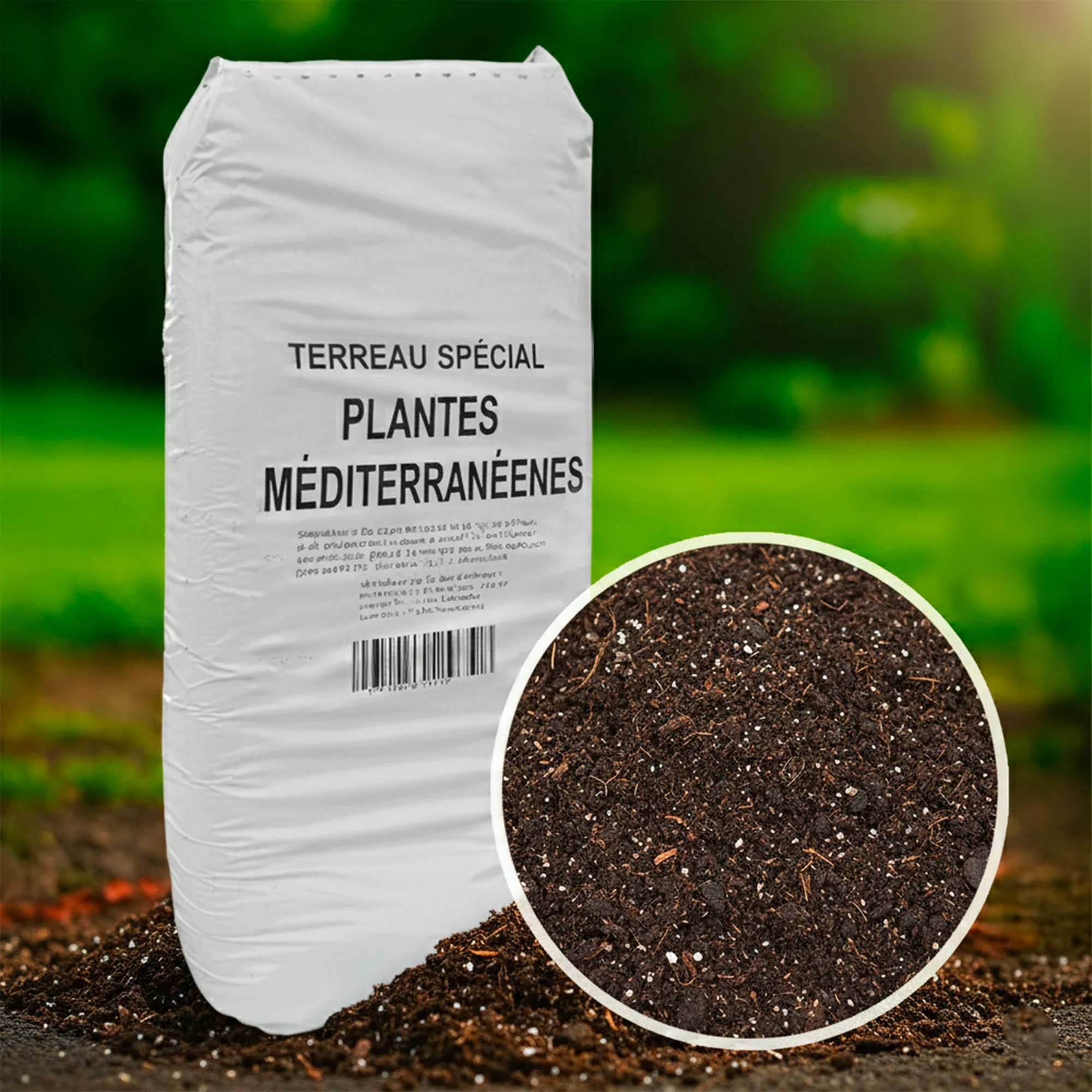 Terreau pour plantes méditerranéennes